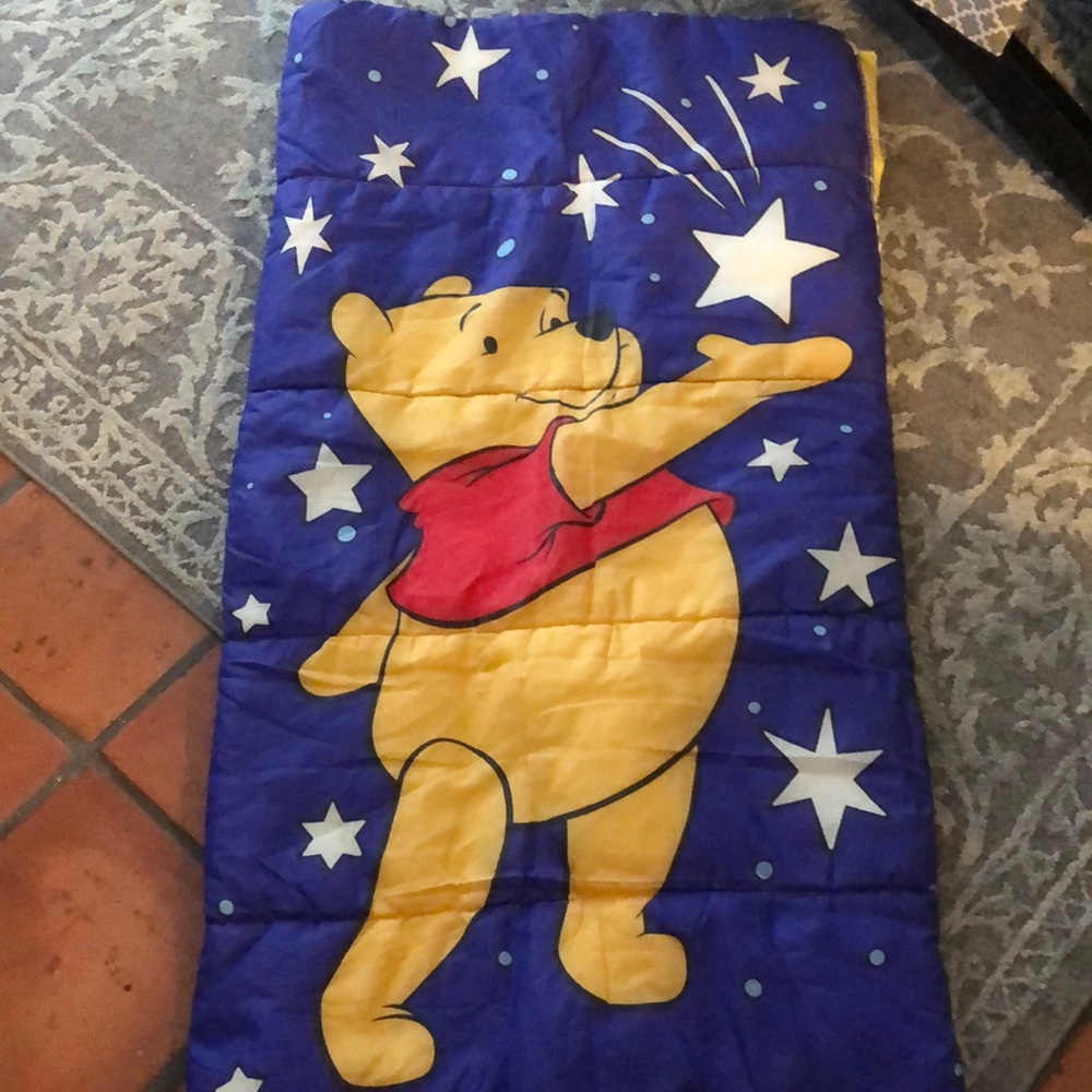 Vintage Winnie the Pooh sleeping bag